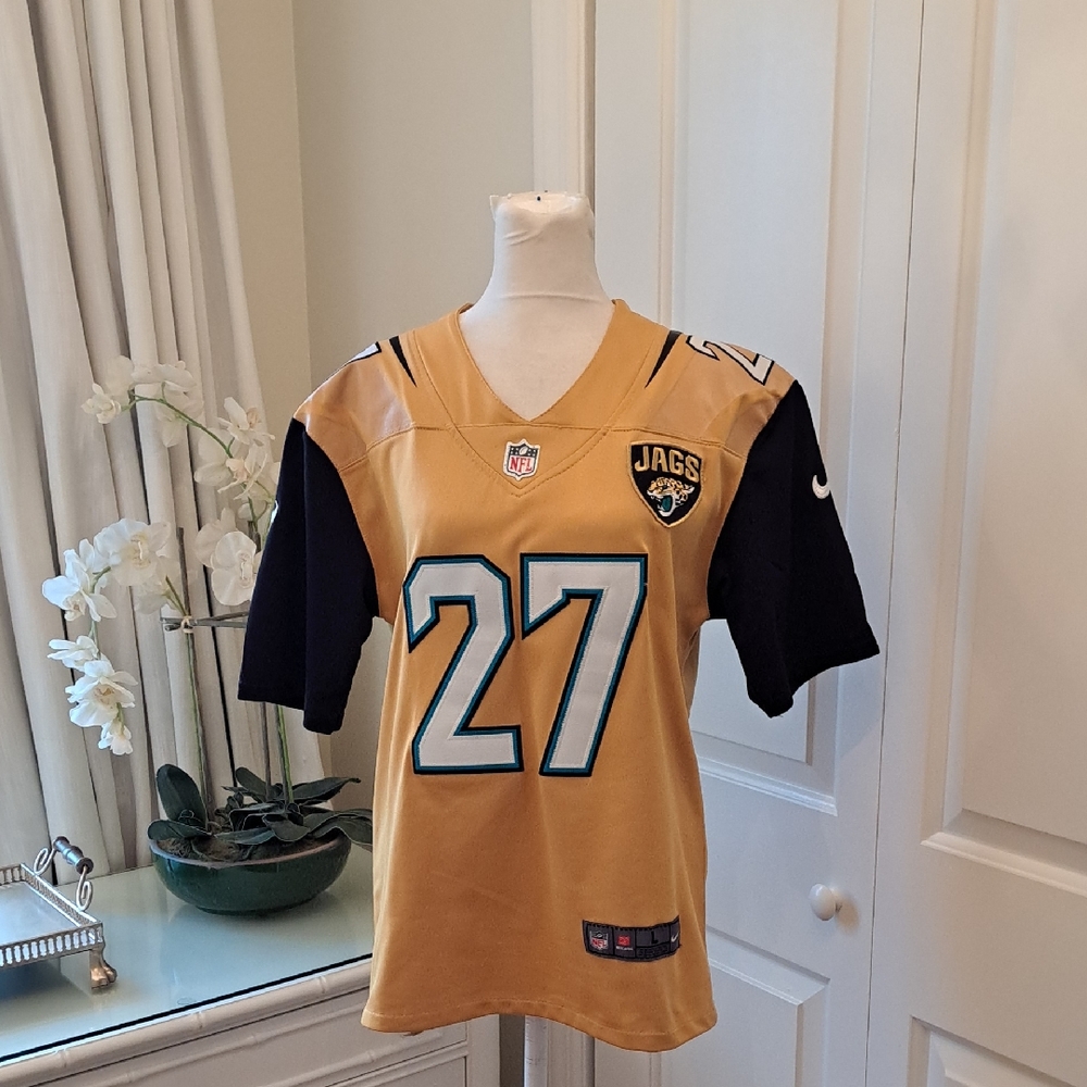 NWOT Nike Youth‎ Boys NFL Jacksonville Jaguars Leonard Fournette Jersey LG